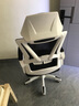 锦汐 电脑椅家用办公椅子靠背人体工学椅学习转椅老板座椅游戏电竞椅 【焕新款】白黑#乳胶逍遥3级气杆脚踏 实拍图
