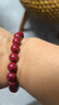 金石灵朱砂手串护身符男女款紫金砂转运珠佛珠情侣手链本命年生日礼物 实拍图