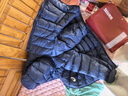 亚瑟士（asics）童装25年冬季儿童柔软舒适三防轻薄保暖羽绒服【高充绒量】 藏青色 清洁度1000-鸭绒 120 充绒量62.4g 实拍图