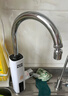 奥克斯（AUX）电热水龙头热水器加热水龙头快速热水变频恒温厨房下进水 【变频恒温】雪山白+漏保插头+万向喷头 实拍图