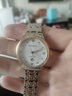 罗西尼（ROSSINI）手表女款 女士手表生日礼物防水日历石英表白盘钢带516734 实拍图