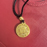 周六福八宝罗盘古法黄金吊坠男女款新年生日礼物计价A0413202黑绳约4.3g 实拍图