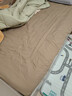 艾薇 A类水洗棉床笠单件双人防滑床罩防尘床垫保护罩 适用1.5m床 咖色 实拍图