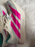 阿迪达斯（adidas）男鞋 ADIZERO ADIOS PRO 4 轻便透湿排汗缓震竞速马拉松碳柱跑鞋 汉玉白/亮粉色/闪光蓝 43 实拍图