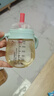 贝亲（Pigeon）熊猫儿童防呛防漏喝水喝奶ppsu吸管奶瓶杯 300ml 12月 实拍图