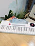 迪漫奇儿童益智彩虹电子琴儿童钢琴玩具早教37键可弹奏初学者 实拍图