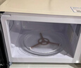 美的（Midea）微波炉复古奶油风微波炉小型家用20L易清洁解冻五档速热均匀加热全自动多功能一体迷你M2F转盘式 M2F复古奶油风微波炉 20L 实拍图