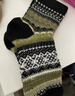 猫人5双男士袜子男时尚复古民族风中筒袜潮流双针长筒棉袜配马丁靴 实拍图