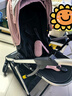 酷贝乐（coballe）婴儿车0-3岁用折叠可坐可躺减震遛娃神器轻便溜娃新生儿宝宝推车 珀尔里粉(轻巧便携+全罩遮阳) 实拍图