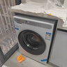 海尔10kg全自动滚筒洗衣机大容量超薄洗衣机懒人洗烘一体一级能效节能 智家Leader以旧换新国家补贴20% 【冰雪白】洗脱+1.1高洗净比+六维减震+柔护内筒 实拍图
