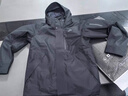 伯希和（Pelliot）【山野经典2.0】冲锋衣三合一男女秋冬羽绒保暖外套124401042黑2X 实拍图