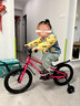 途锐达铝合金儿童自行车3-6-8岁女孩男孩脚踏车小孩学生单车16寸蔷薇粉 实拍图