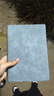 羊巴皮质记事本A5皮面本笔记本本子软面抄加厚办公专用商务工作会议记录本简约日记本加厚考研 【加厚】A5简约款1本｜晴空蓝（128页/本） 实拍图