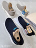 斯凯奇（Skechers）闪穿鞋男鞋秋季休闲健步鞋一脚蹬运动鞋百搭软底布鞋118306 实拍图