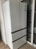 海尔（Haier）麦浪515升法式门冰箱594mm超薄零嵌全空间保鲜彩晶面板-30℃深冷锁鲜国家补贴BCD-515WGHFD1BY6U1 实拍图
