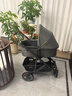 UPPAbabyCRUZ V2+婴儿车高景观婴儿推车双向 可坐可躺 易折叠 宝宝手推车 【CRUZ V2+】+V3睡篮 深灰色-新品升级 实拍图