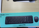 罗技（Logitech）MK251无线蓝牙键盘鼠标套装 办公商务笔记本电脑 数字键盘99键黑色键鼠套装（K251键盘+M196鼠标） 实拍图