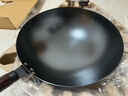 苏泊尔（SUPOR）铁锅精铁真不锈炒锅无涂层家用炒菜锅爆炒锅锤纹物理防粘明火专用 2-4人使用【多人选择】 32cm 实拍图