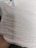 洁丽雅（Grace）A类纯棉4层纱布隔汗巾3条装 卡通印花瞬吸透气宝宝吸汗垫背巾A款 实拍图