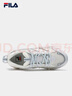 斐乐（FILA）官方猫爪6代女鞋复古运动鞋2025夏季新款舒适厚底鞋休闲鞋 雪白/太空银-SS 36 实拍图