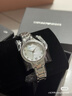 EMPORIO ARMANI阿玛尼手表女士 白月光系列镶钻贝母石英女表生日送女友AR11484 实拍图