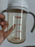 贝亲（Pigeon）自然离乳 PPSU重力球吸管双把手奶瓶 240mL  6月+ AA252 实拍图