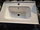 九牧王（joxod）太空铝浴室柜组合小户型洗手洗盆脸盆池套装卫生间洗漱台 轻奢灰-陶瓷一体盆-含全套60cm 实拍图