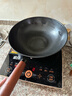 炊大皇炒锅铁锅健康0无涂层蜂窝纹32cm家用炒菜锅玄铁XT32CGH 实拍图
