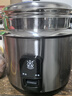 三角牌（Triangle）电饭煲家用不锈钢电饭锅3L煮饭锅2-3人老式电饭煲304不锈钢内胆米饭锅带蒸笼 TG-Z30X12Z 实拍图