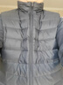 雪中飞经典新款基础舒适轻薄羽绒便捷短款保暖羽绒小马甲轻盈便携舒适 朱墨灰|8C83-男 5XL 195/112A 实拍图