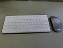 B.O.W航世 HW098键鼠套装 无线键鼠套装办公 超薄便携鼠标键盘 巧克力按键  黑色 实拍图