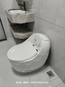 新款家用鸡蛋型灰色马桶现代轻奢创意彩色坐便器虹吸式大冲力节水 创意浮雕鸡蛋型马桶-白色 305/300mm 实拍图