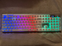 CHERRY樱桃 MX10.1 机械键盘 无线键盘 游戏键盘 RGB灯效 超薄机身 合金外壳 银色 矮银轴 实拍图