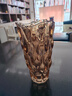 吕姆克花瓶摆件客厅插花富贵竹轻奢高档网红花瓶玻璃水养琥珀色花瓶4985 实拍图