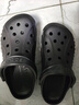 CROCS卡骆驰洞洞鞋贝雅男鞋女鞋轻便耐磨一脚蹬拖鞋休闲鞋|10126 【预售】黑色-001 40 (250mm) 实拍图