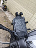 摩多狼（MOTOWOLF）摩托车减震防盗手机支架送外卖摩旅导航架斜角甲壳手机支架镜座款 实拍图