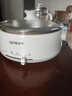 爱德4L~5L分体式家用电火锅304不锈钢内胆2-4-6人多功能电热锅电煮锅316不锈钢 白色316钢款4升 实拍图