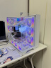 雷利酷棱镜4代PRO星乐积木F1RS棱镜7PRO12CM电脑机箱风扇正反叶无线拼接水冷散热/ARGB神光同步/PWM温控 星乐积木F1 RS 白色正向【三联包含线】 实拍图