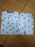 儿童内衣套装男童女童秋衣秋裤纯棉中大童无骨莱卡棉家居保暖睡衣 蓝色宇航员-满花莱卡 150 建议身高130-140cm 实拍图
