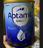 爱他美（Aptamil）澳洲金装版新西兰官方授权原装进口 DHA婴幼儿配方牛奶粉900g/罐 2段 （6-12个月） 有效期至27年7月 900g 实拍图
