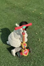 babycare儿童滑板车3-10岁滑行车宝宝溜溜车小孩可坐可滑洛克黄  实拍图