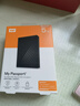 西部数据（WD）5TB 移动硬盘 USB3.0 My Passport随行版2.5英寸 黑 机械硬盘 笔记本电脑外接 大容量加密存储 实拍图