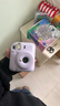 富士（FUJIFILM）instax mini12一次成像拍立得相机（mini11拍立得相机升级版） 鸢尾紫 套餐3：官配+20张白边+保护壳+肩带 实拍图