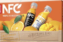 农夫山泉 100%纯果汁NFC果汁300ml*12瓶缤纷礼盒(6橙汁+6芒果汁)热门商品 实拍图