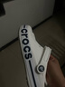 CROCS卡骆驰贝雅卡骆班|205089 白/深蓝-126 39(240mm)  实拍图