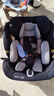初婴贝儿童安全座椅汽车用0-4-12岁婴儿宝宝车载可坐可躺i-Size通风加热 悦享版黑+通风加热+支撑腿+遮阳棚+175°躺 实拍图