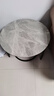左客左家（ZUOKEZUOJIA）意式简约中古风茶几客厅家用茶桌小户型实木圆形岩板茶几边几组合 亮面|50白+70灰|黑柜单抽茶几 实拍图