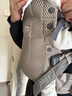BabyBjorn瑞典品牌进口透气婴幼儿背带抱娃神器Harmony背带0-3岁 灰褐色 实拍图