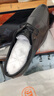 老人头（LAORENTOU）尖头皮鞋男休闲软底正装商务英伦工作上班皮鞋 200240 黑 42 实拍图