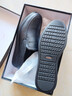 卡帝乐鳄鱼（CARTELO）皮鞋男士头层牛皮软底舒适一脚蹬商务休闲爸爸男鞋 6931 黑色 40  实拍图